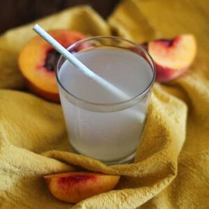 Effervescent Peach Soda